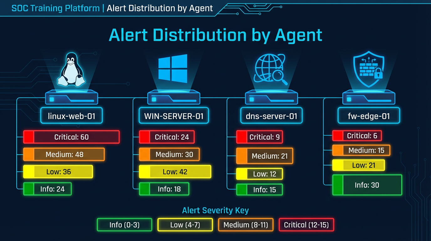 Alert Distribution by Agent