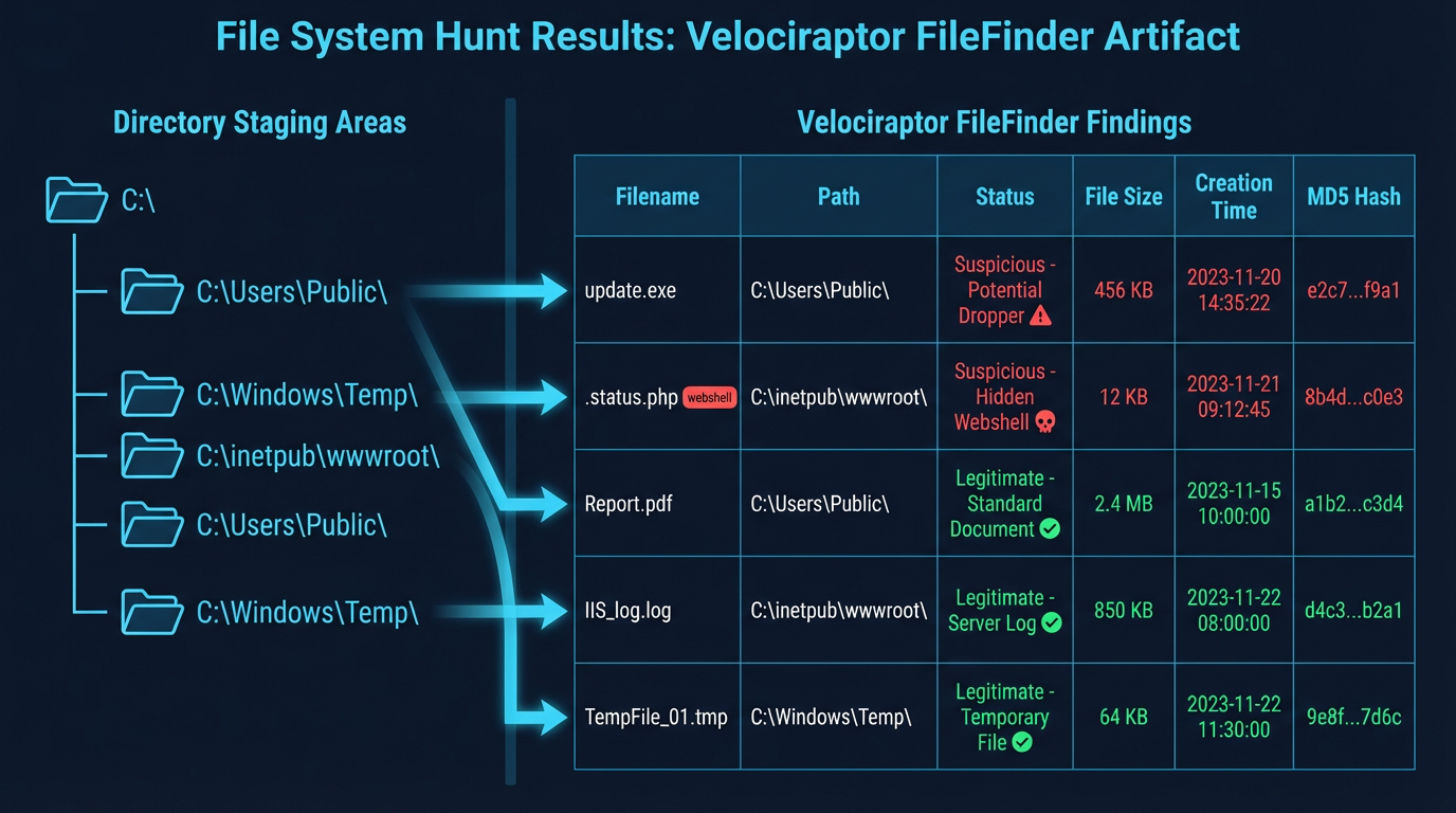 File System Hunt Results