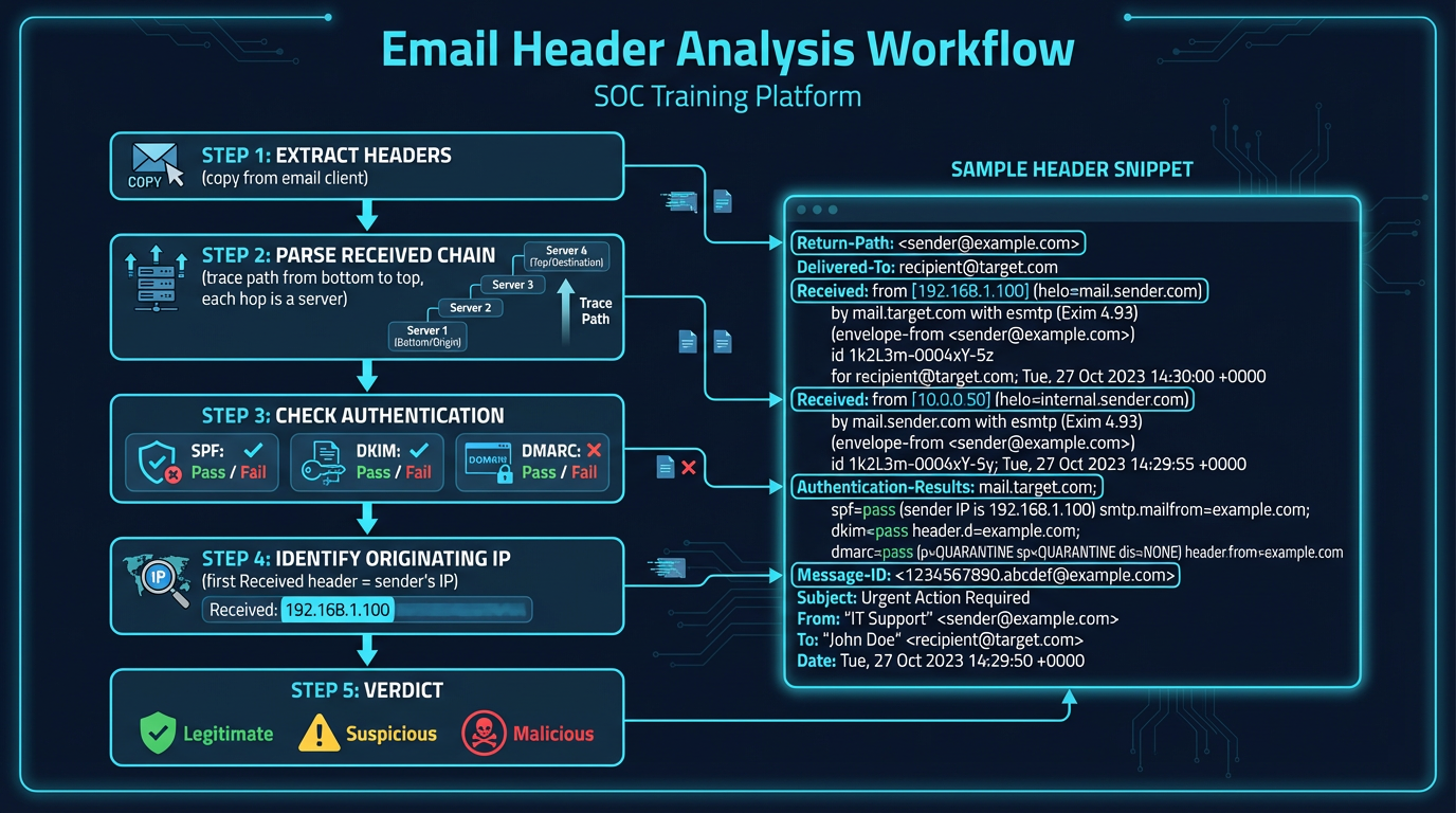 Header Analysis Workflow