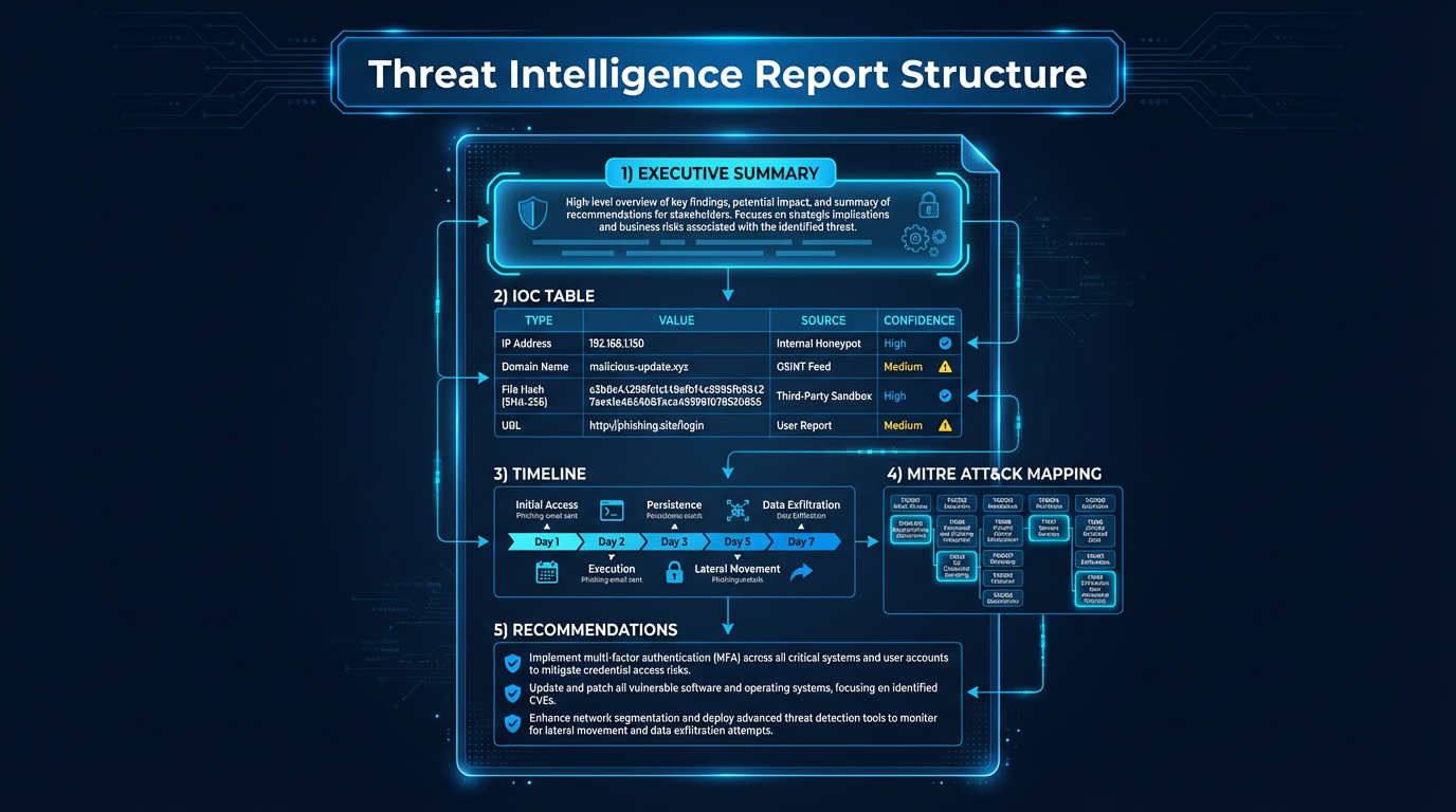 Threat Intelligence Report Structure