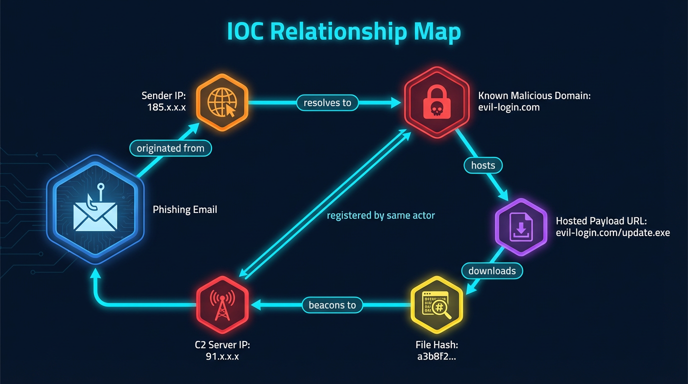 IOC Relationship Map