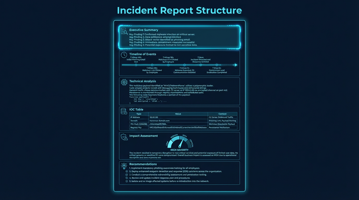 Report Section Overview