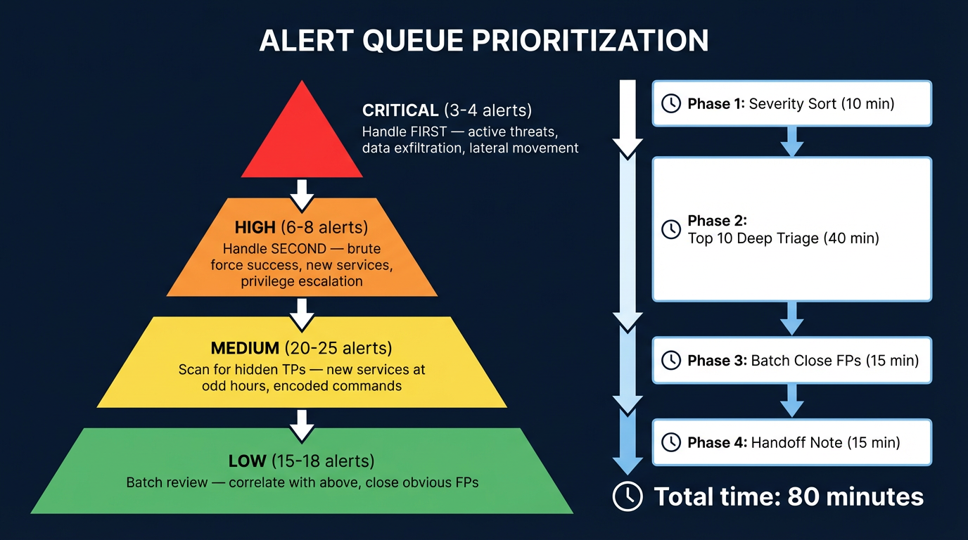 Alert Queue Prioritization Strategy