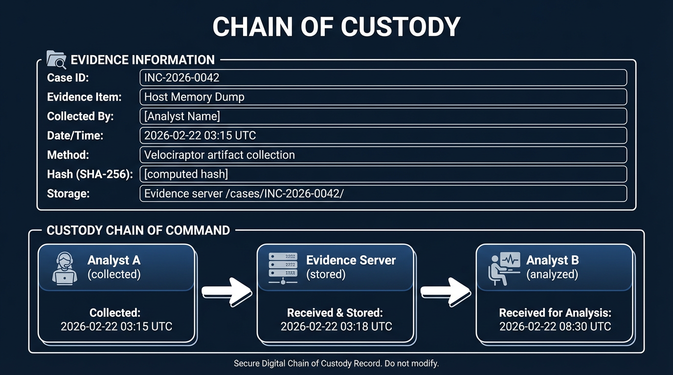 Chain of Custody