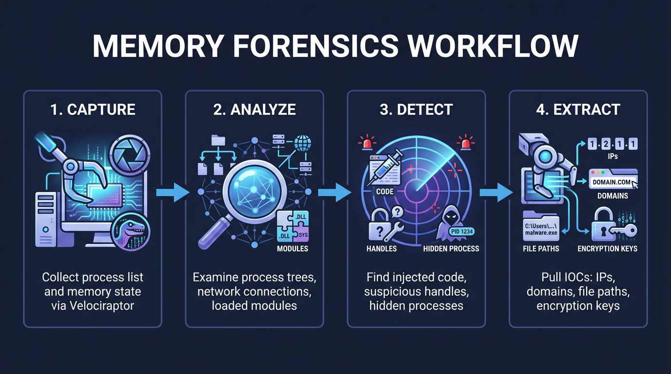 Memory Forensics Workflow